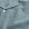 Koszula z krótkim rękawem w stylu boxy z mieszanki lnu Koszula z krótkim rękawem w stylu boxy z mieszanki lnu