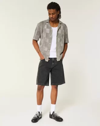 Koszula z krótkim rękawem w stylu szydełkowym