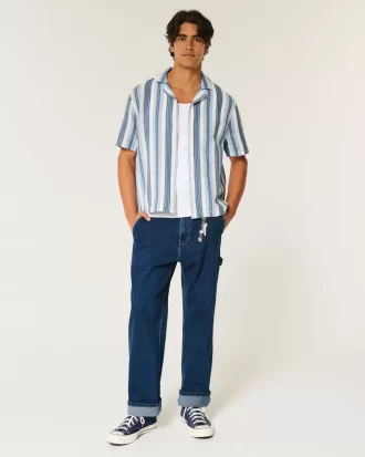 Koszula z krótkim rękawem w stylu szydełkowym