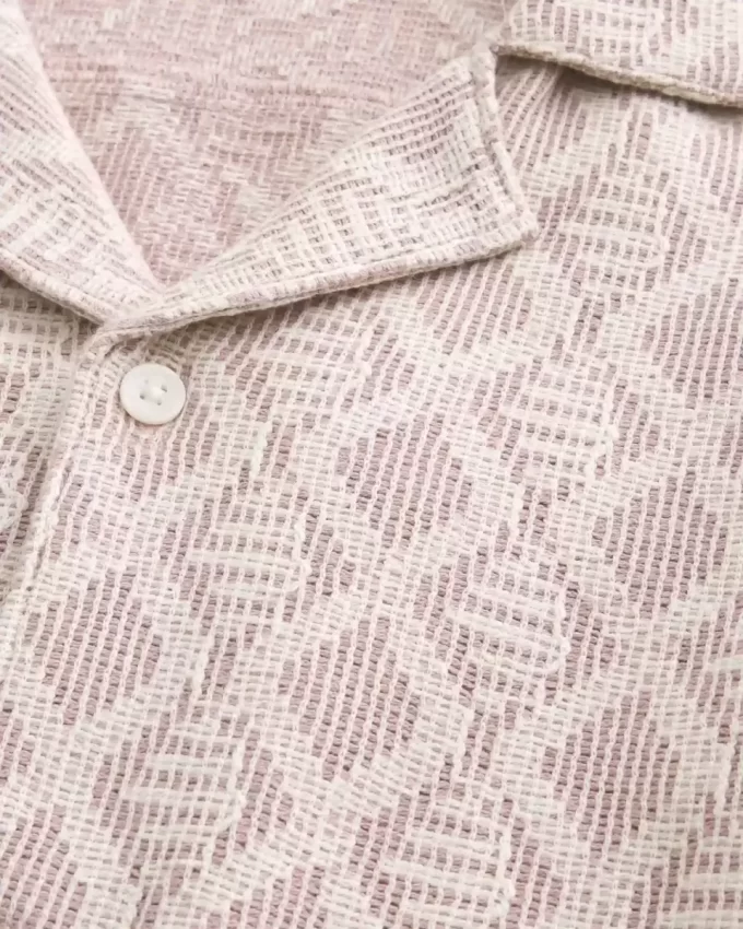 Koszula z krótkim rękawem w stylu szydełkowym