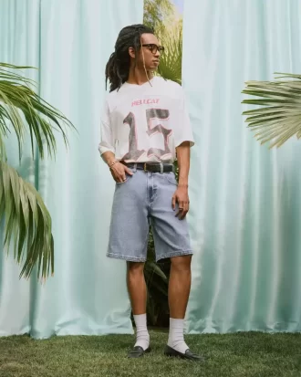 Koszulka Baggy Dodge Hellcat z grafiką Koszulka Baggy Dodge Hellcat z grafiką