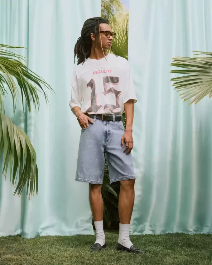 Koszulka Baggy Dodge Hellcat z grafiką