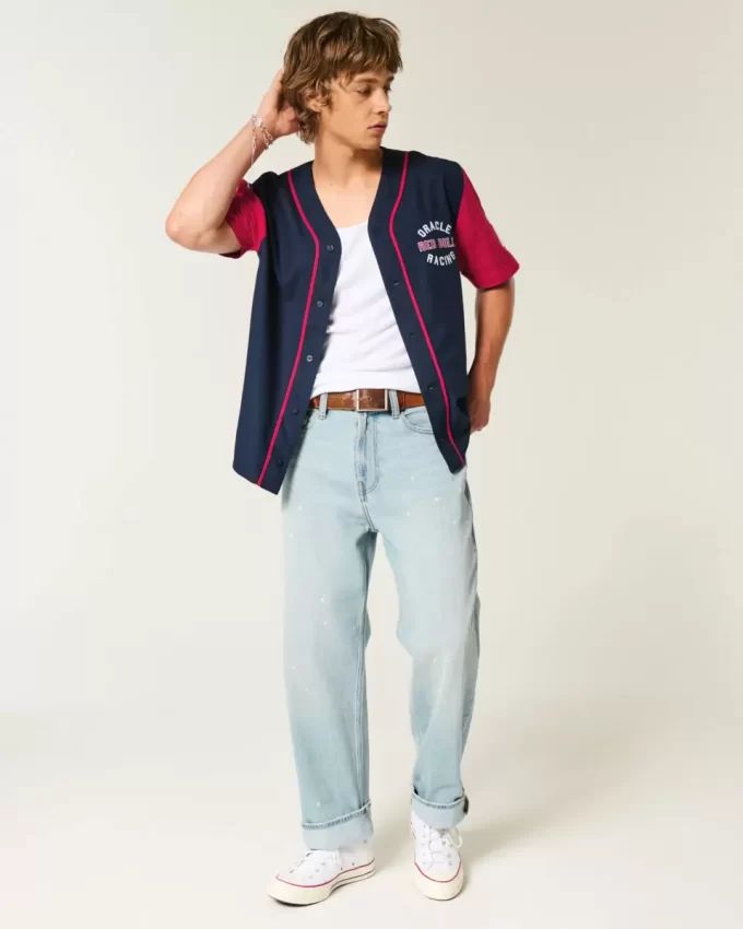 Koszulka baseballowa Boxy Oracle Red Bull Racing Koszulka baseballowa Boxy Oracle Red Bull Racing