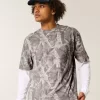 Koszulka Boxy Crop Heavyweight Camo Crew Koszulka Boxy Crop Heavyweight Camo Crew