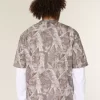 Koszulka Boxy Crop Heavyweight Camo Crew Koszulka Boxy Crop Heavyweight Camo Crew