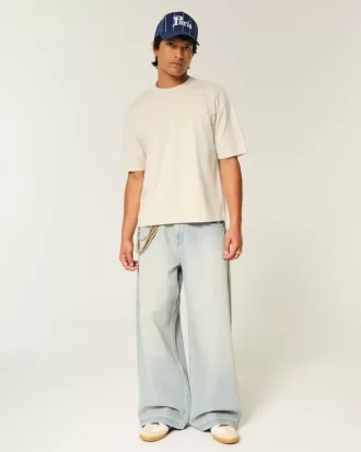 Koszulka Boxy Crop Heavyweight Crew