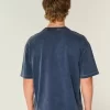 Koszulka Boxy Crop Heavyweight Washed Crew