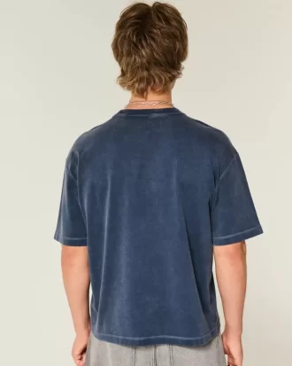 Koszulka Boxy Crop Heavyweight Washed Crew