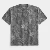 Koszulka Boxy Heavyweight Camo Crew Koszulka Boxy Heavyweight Camo Crew