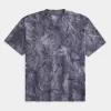 Koszulka Boxy Heavyweight Camo Crew Koszulka Boxy Heavyweight Camo Crew