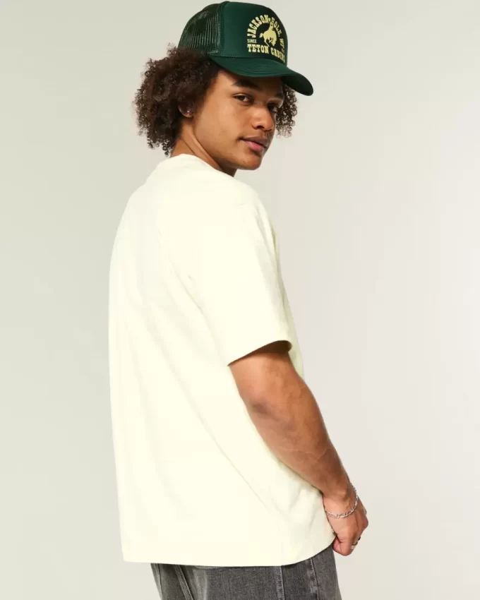 Koszulka Boxy Heavyweight Crew