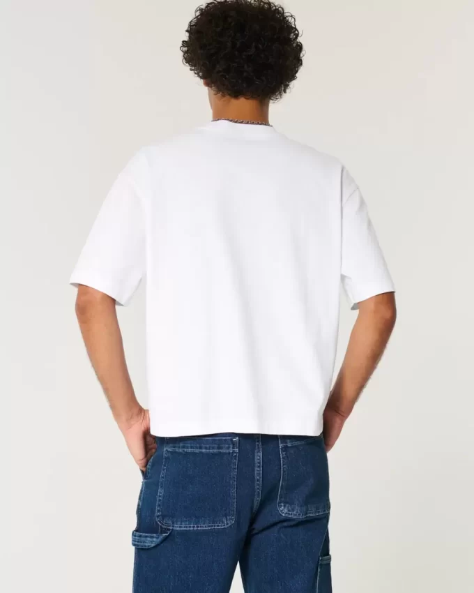 Koszulka Boxy Heavyweight Crop Crew