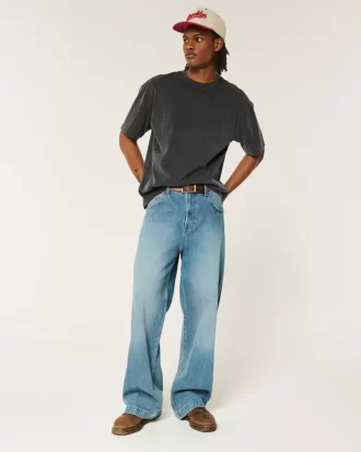 Koszulka Boxy Heavyweight Washed Crew