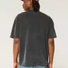 Koszulka Boxy Heavyweight Washed Crew Koszulka Boxy Heavyweight Washed Crew