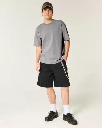 Koszulka Boxy Washed Heavyweight Crew