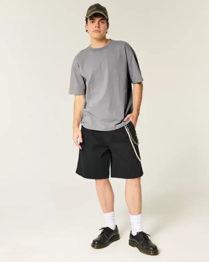 Koszulka Boxy Washed Heavyweight Crew Koszulka Boxy Washed Heavyweight Crew