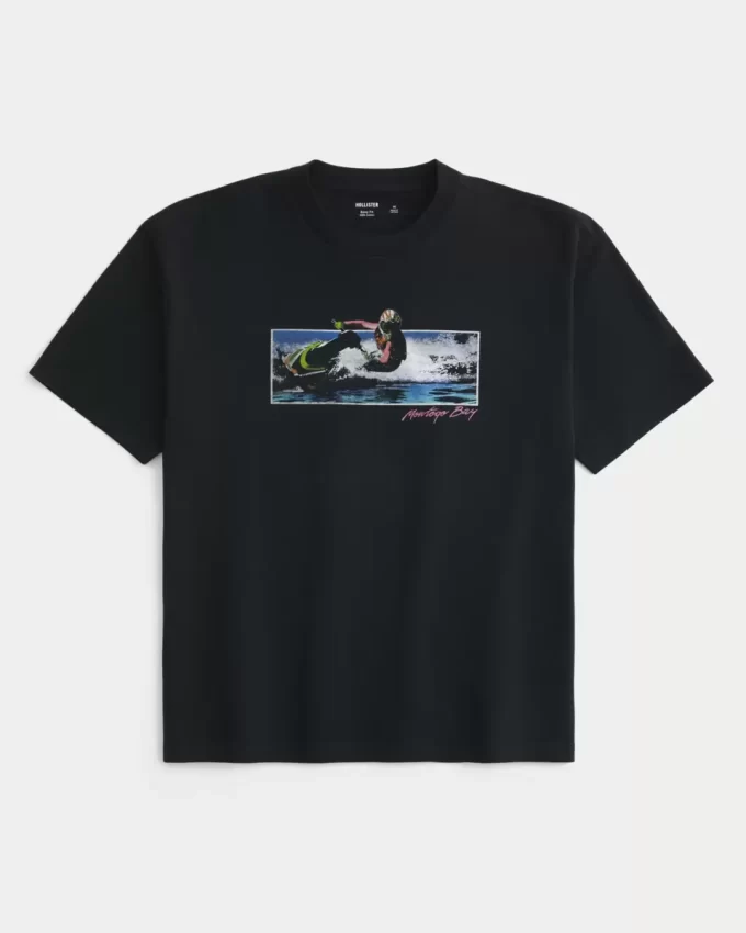 Koszulka graficzna Boxy Montego Bay