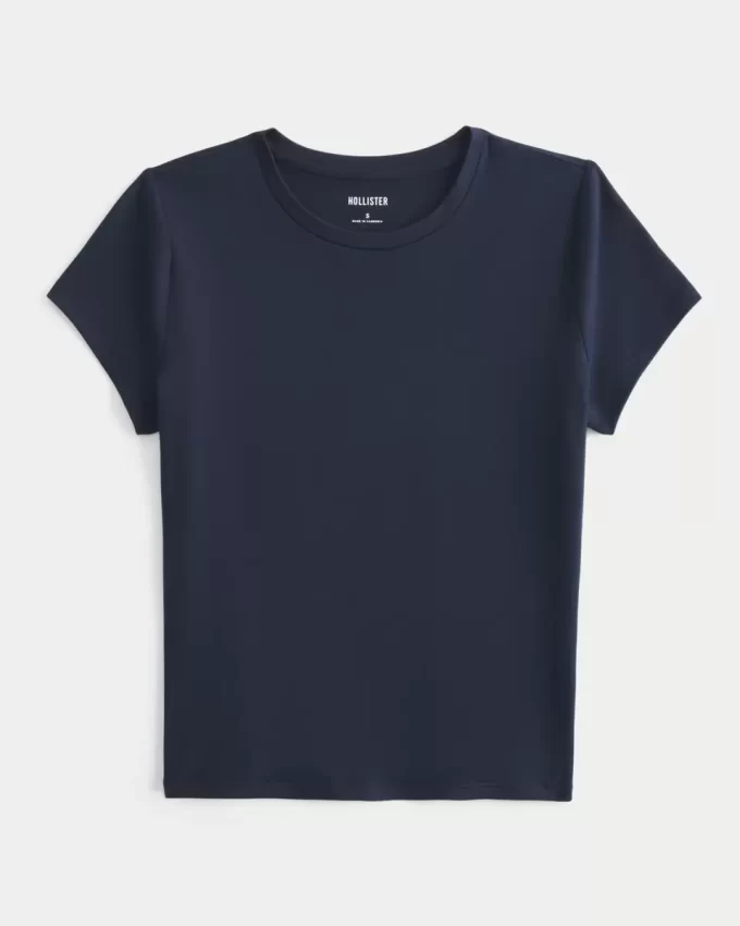 Miękka, elastyczna, bezszwowa koszulka dla niemowląt z długim rękawem