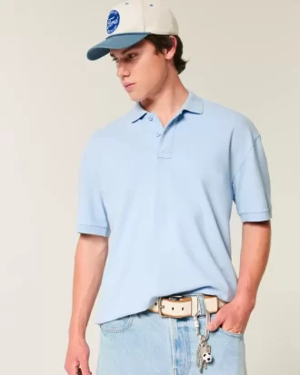 Koszulka polo Boxy Crop