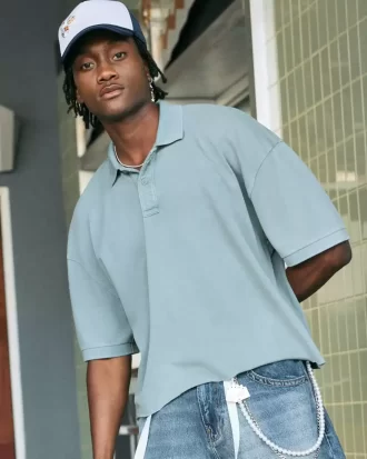 Koszulka polo Boxy Crop