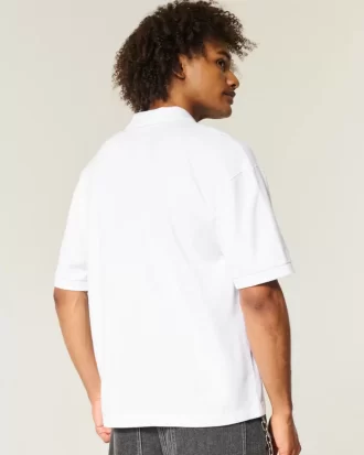 Koszulka polo Boxy Crop