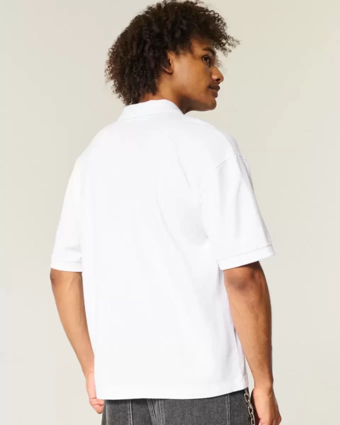 Koszulka polo Boxy Crop Koszulka polo Boxy Crop