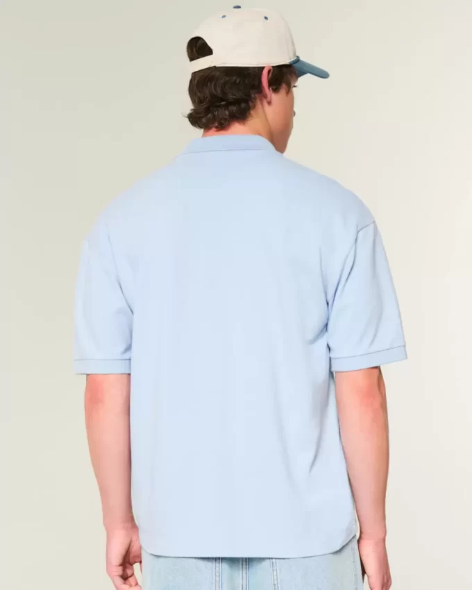 Koszulka polo Boxy Crop Koszulka polo Boxy Crop