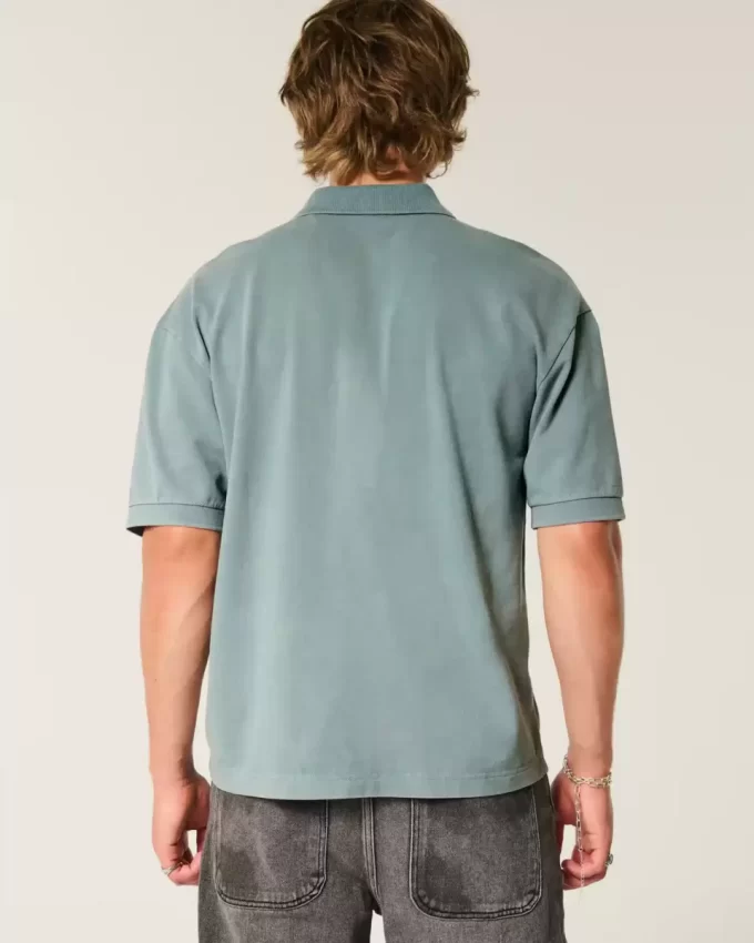 Koszulka polo Boxy Crop Koszulka polo Boxy Crop