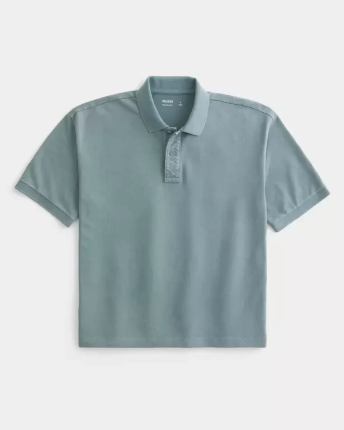 Koszulka polo Boxy Crop Koszulka polo Boxy Crop