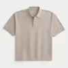 Koszulka polo Boxy Crop Washed Koszulka polo Boxy Crop Washed