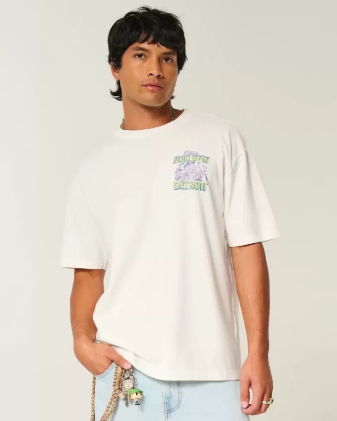 Koszulka z grafiką Boxy’ego Otto’a z nadwoziem samochodowym