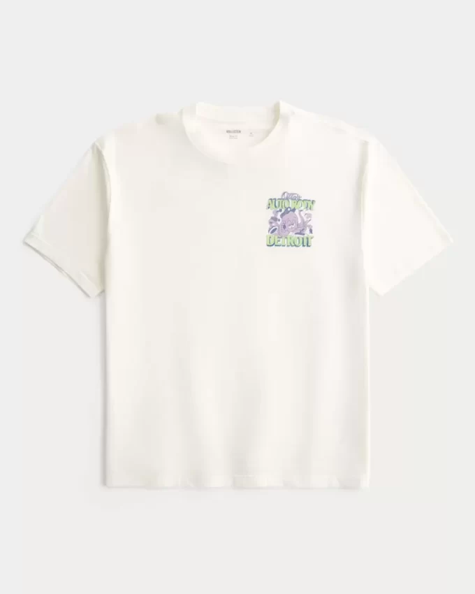 Koszulka z grafiką Boxy’ego Otto’a z nadwoziem samochodowym