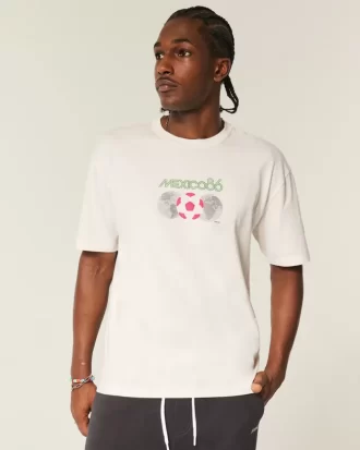 Koszulka z grafiką Boxy FIFA World Cup Mexico 1986 Koszulka z grafiką Boxy FIFA World Cup Mexico 1986