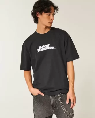 Koszulka z grafiką Boxy Heavyweight No Fear