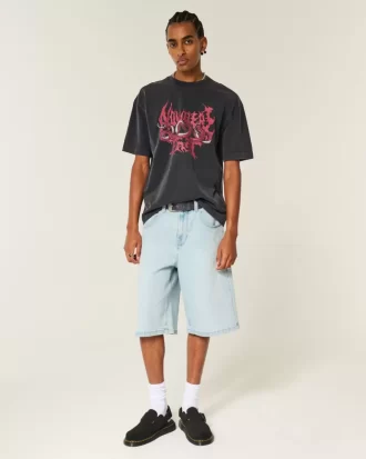 Koszulka z grafiką Boxy Heavyweight Nowhere Fast