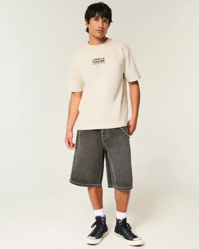 Koszulka z grafiką Boxy Heavyweight Oracle Red Bull Racing