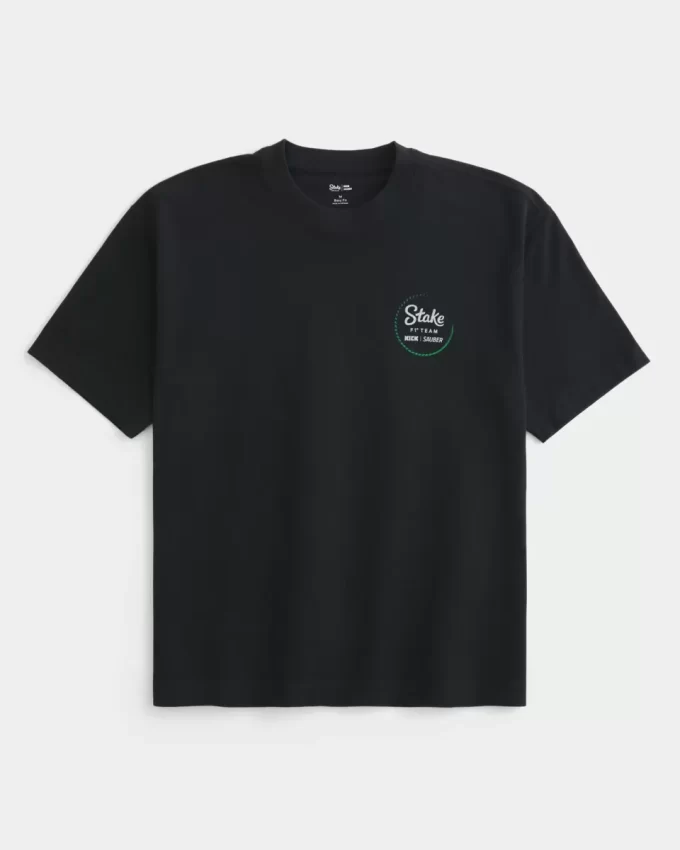 Koszulka z grafiką Boxy Heavyweight Stake F1 Team Kick Sauber