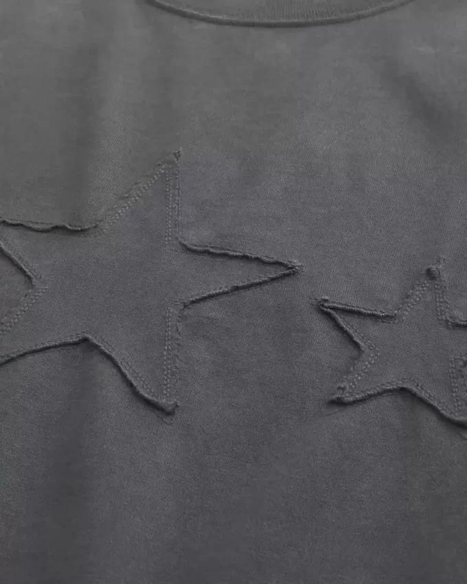 Koszulka z grafiką Boxy Heavyweight Star Koszulka z grafiką Boxy Heavyweight Star