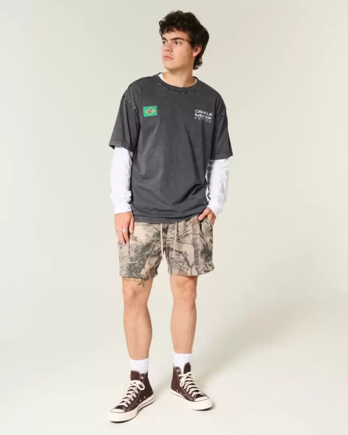 Koszulka z grafiką Boxy Oracle Red Bull Racing Koszulka z grafiką Boxy Oracle Red Bull Racing