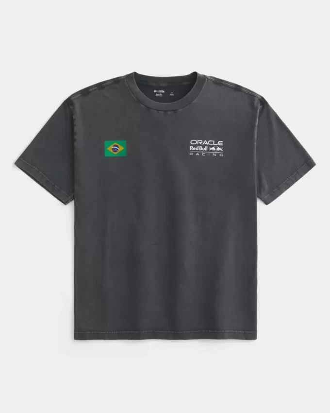 Koszulka z grafiką Boxy Oracle Red Bull Racing Koszulka z grafiką Boxy Oracle Red Bull Racing