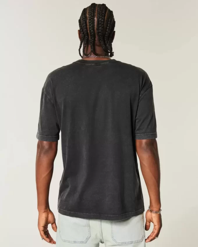 Koszulka z grafiką Boxy Undertaker Koszulka z grafiką Boxy Undertaker