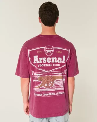 Koszulka z grafiką klubu piłkarskiego Arsenal