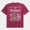 Koszulka z grafiką klubu piłkarskiego Arsenal