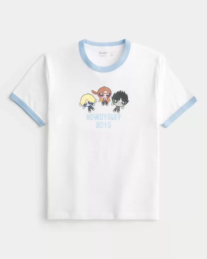 Koszulka z grafiką Shrunken Rowdyruff Boys