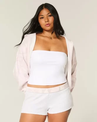 Krótkie spodenki z polaru