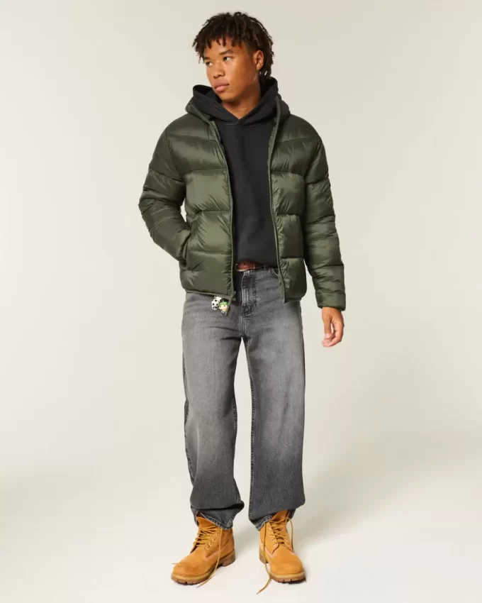 Kurtka puchowa z kapturem Kurtka puchowa z kapturem