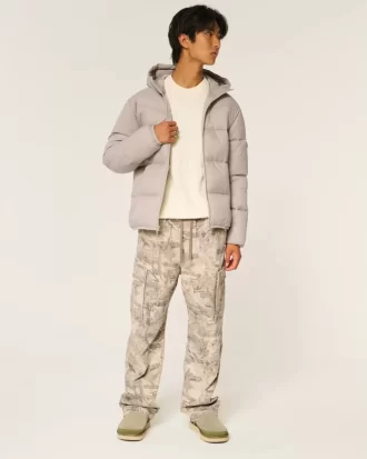 Kurtka puchowa z kapturem