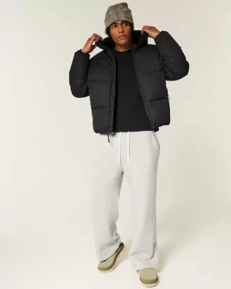 Kurtka puchowa z podszewką ze sztucznego futra