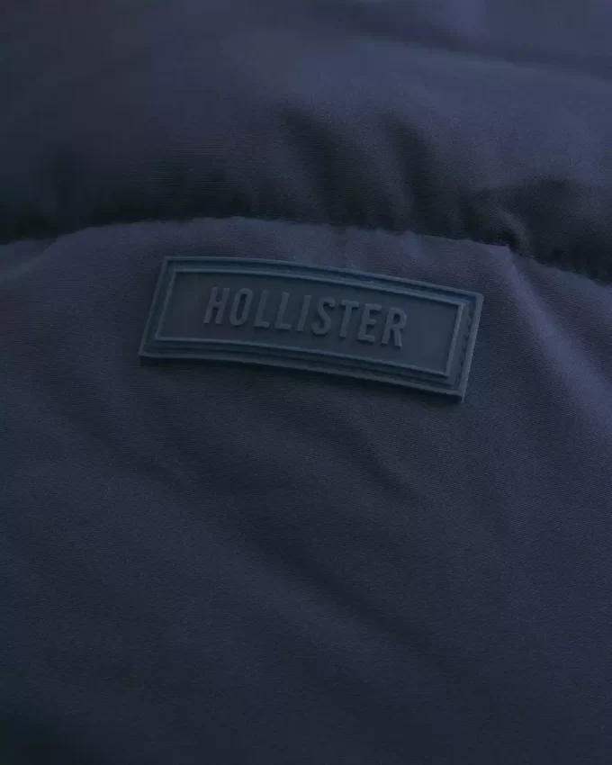 Kurtka puchowa z podszewką ze sztucznego futra