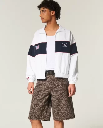 Kurtka rozpinana z grafiką Southampton NY